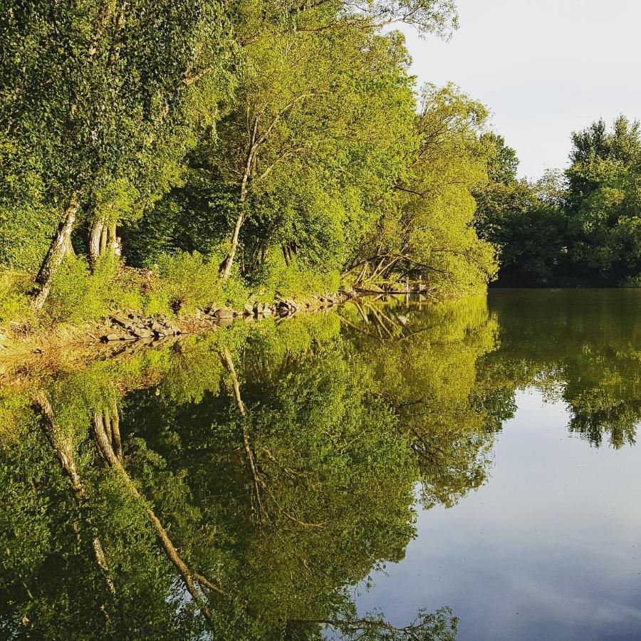 Chalet "Waldhauszeit" Am See Mücke Buitenkant foto