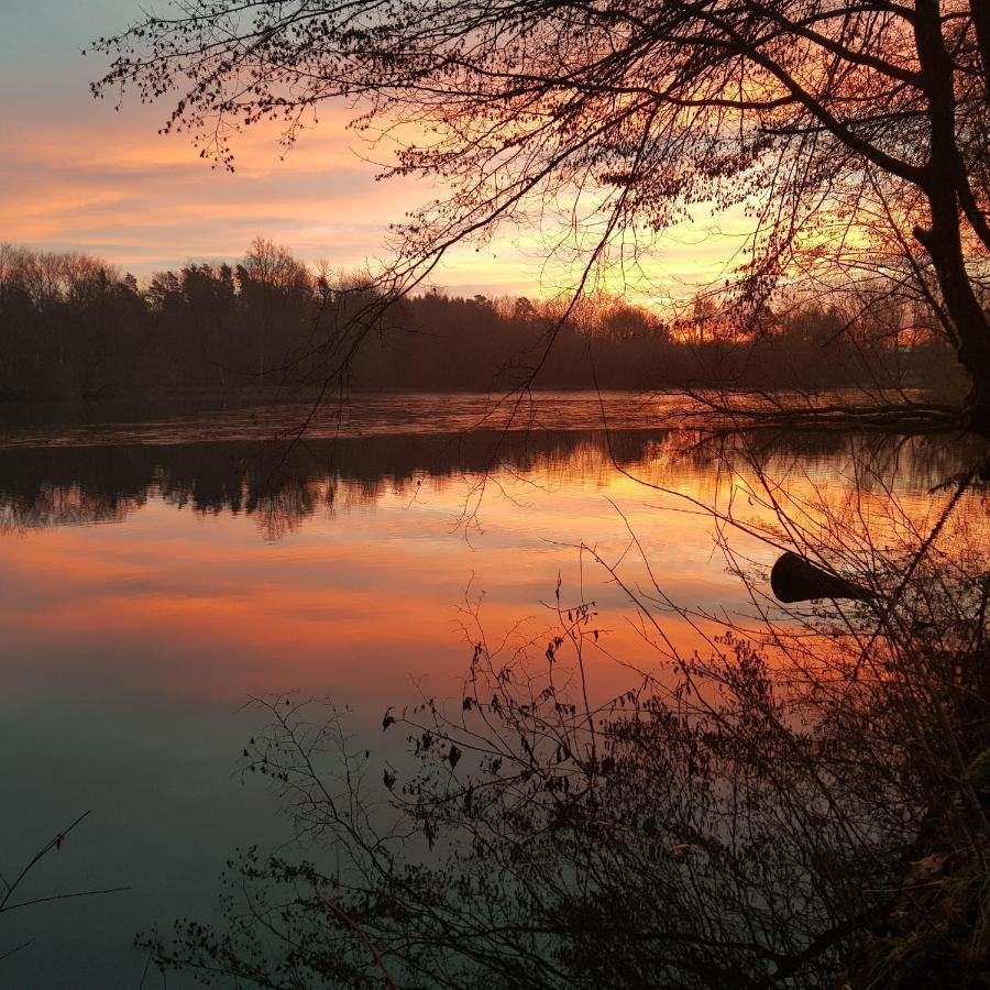 Chalet "Waldhauszeit" Am See Mücke Buitenkant foto