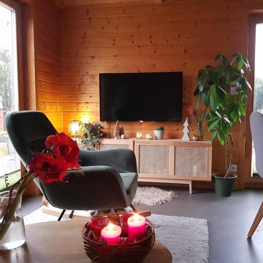 Chalet "Waldhauszeit" Am See Mücke Buitenkant foto